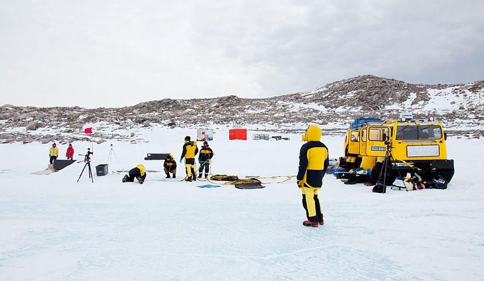 Wissenschaftler entwickeln einen «Zukunftsozean» unter dem Eis