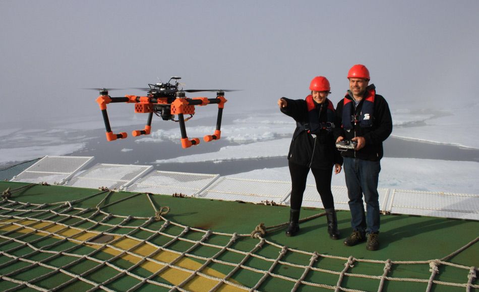 Drohnen gegen Müll im Arktischen Ozean eingesetzt