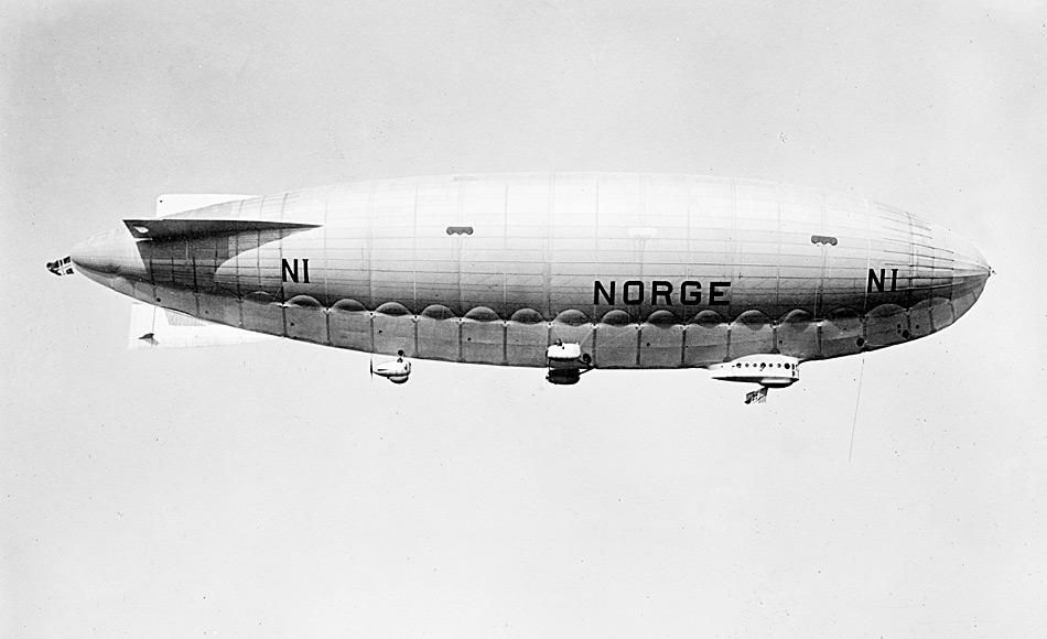 Vor 90 Jahren - Amundsens Überflug des Nordpols mit dem Luftschiff «Norge»