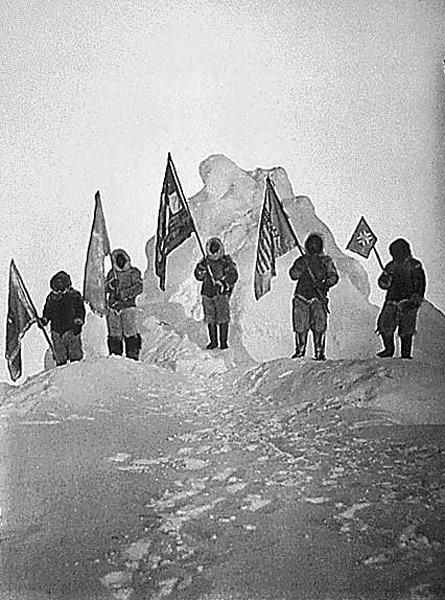 War Paery der erste Mensch am Nordpol?